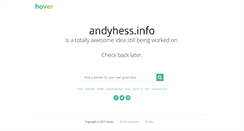 Desktop Screenshot of andyhess.info